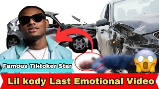 LEAKED: TikTok Star Lil Kody Last Emotional Video?