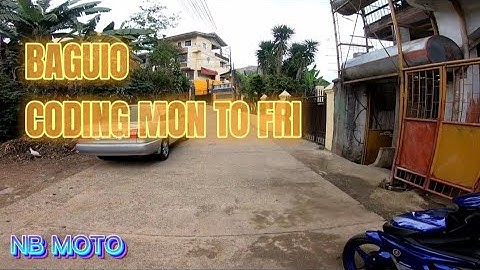 ALTERNATIVE ROUTE IN BAGUIO FOR CODING VEHICLE