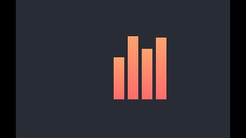 Rising Bar Chart Animation | HTML CSS