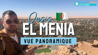 🇩🇿 El Menia (El Golea) aux portes du désert algérien : vue panoramique