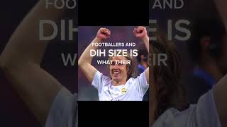 Footballers Dih Size footballfootballshortsmodricronaldocolepalmermbappemessi
