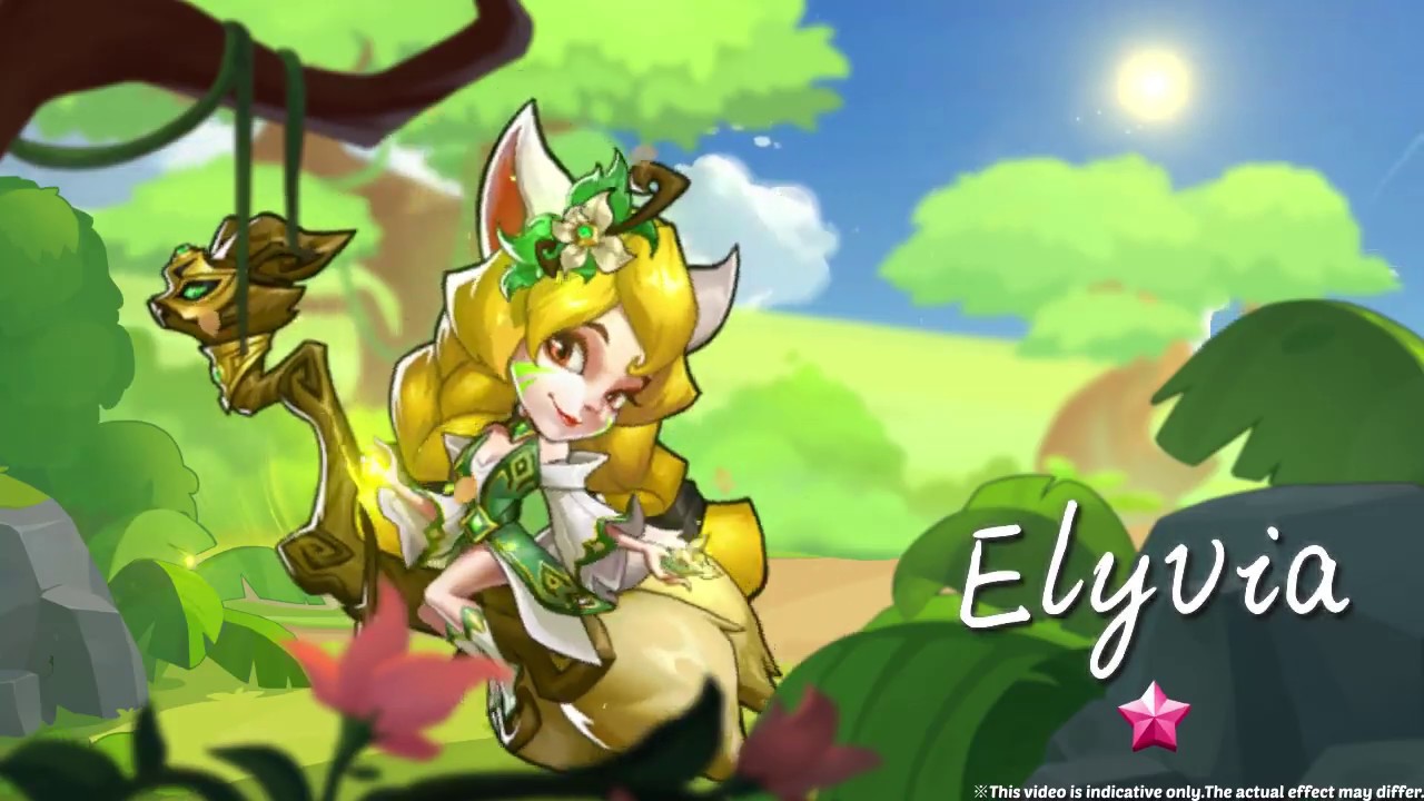 New Hero Elyvia Skill Introduction YouTube