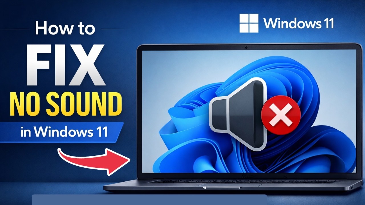 How To Fix No Sound in Windows 11 ( 2026 GUIDE ) - YouTube