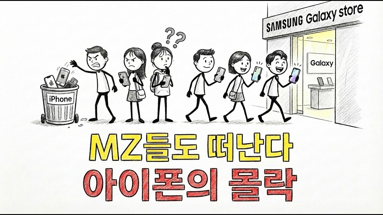 애플 제국의 몰락, 그리고 갤럭시는 어떻게 20대의 '힙'이 되었나?