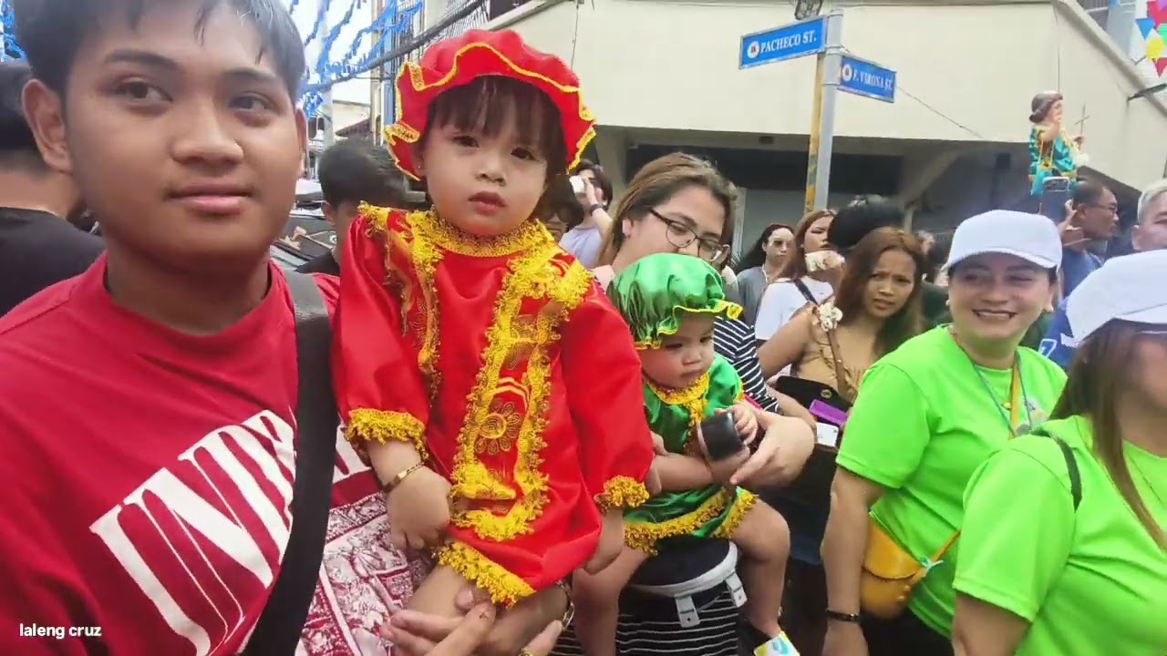 Happy fiesta tondo viva mahal na poong sto niño