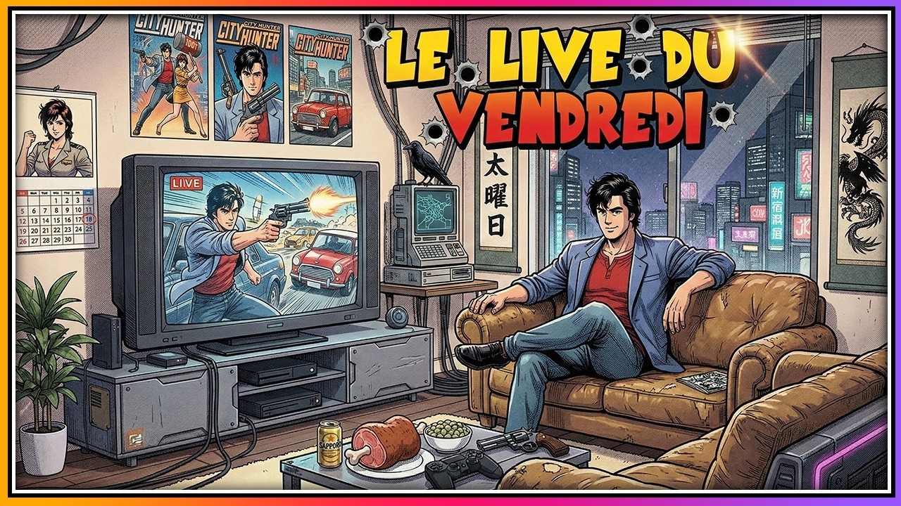 Le Live du Vendredi ! retour japan expo .... nouvelle mega pocket ! game boy jukebox , etc !