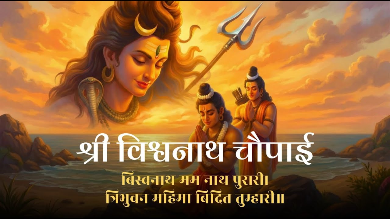 बिस्वनाथ मम नाथ पुरारी - Ramayan Siddh Chaupai |Shiv Bhajan | Ram Charit Manas| Vishal Saini