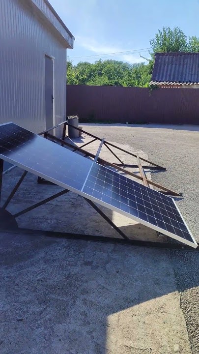 Автономная солнечная станция для мастерской, гаража, сто и дома. Часть ...