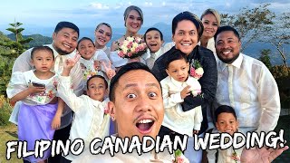 My Filipino Canadian Brother's Wedding in Tagaytay, Philippines | Vlog #1613