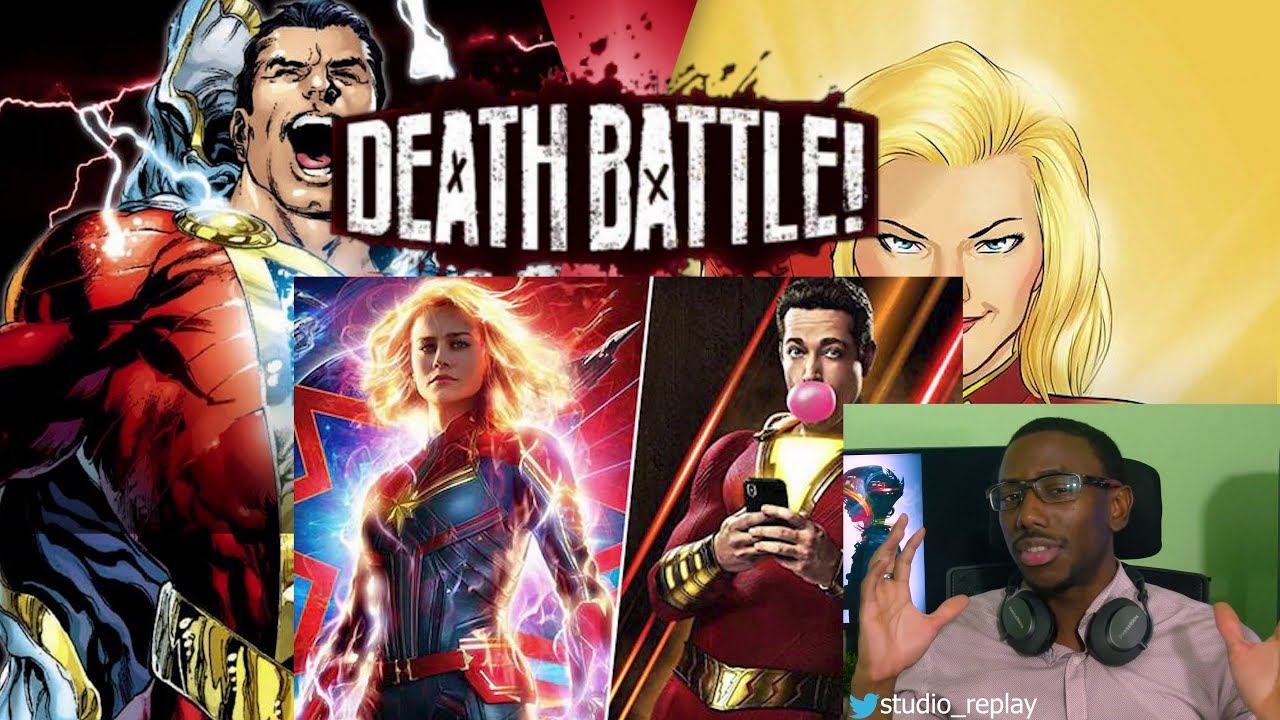 Captain Marvel VS Shazam (Marvel VS DC Comics) DEATH BATTLE
