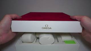 OMEGA- UNBOXING THE PROFESSIONAL X12 DISPLAY WATCH BOX THE WATCH BOX AND COMPANY