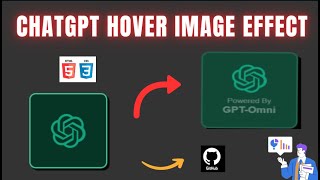 Day 15 - Chatgpt Logo Hover  Effect | Using HTML & CSS Free Source Code |