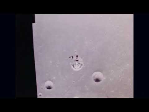 Apollo 11 – NASA Lunar Module rotating Moon Orbit (1969) 👉  4K, 48fps, Public Domain, Free Footage