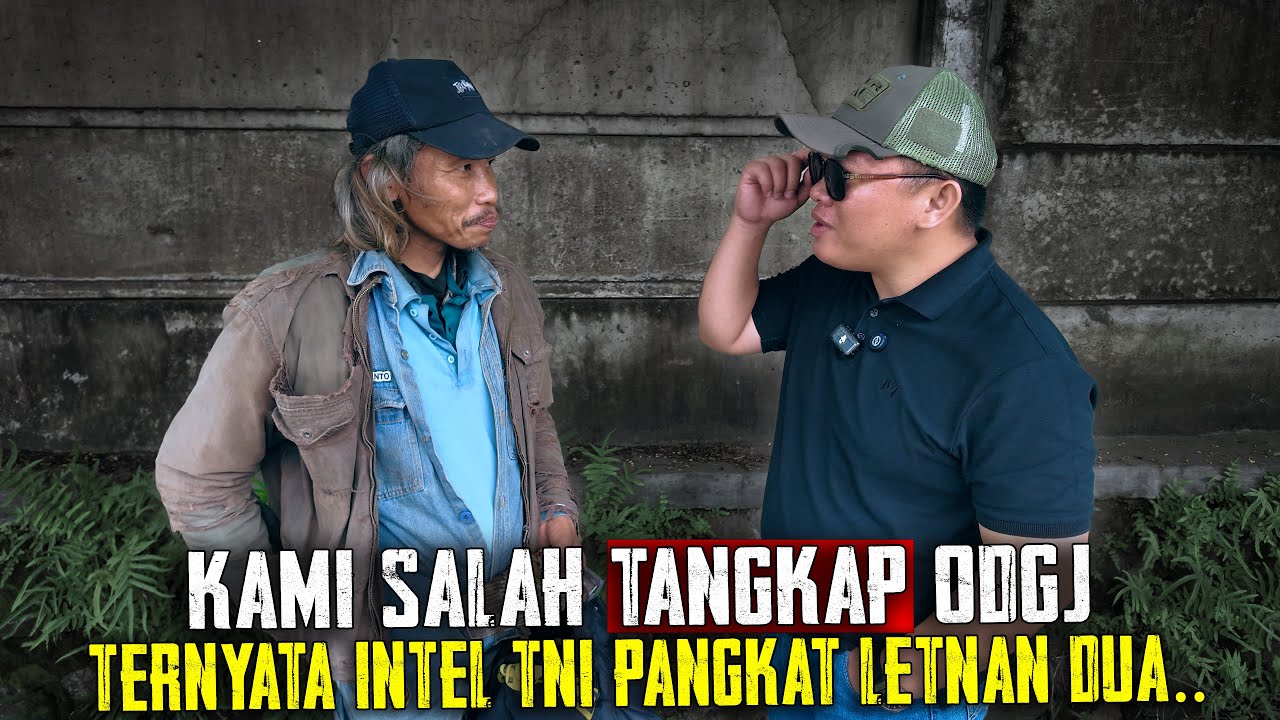SALAH TANGKAP 😩‼️INTEL TNI PANGKAT LETNAN DUA NYAMAR JADI ODGJ😮⁉️