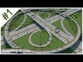 Building A City #1 (S2) // Highway Interchange // Minecraft Timelapse