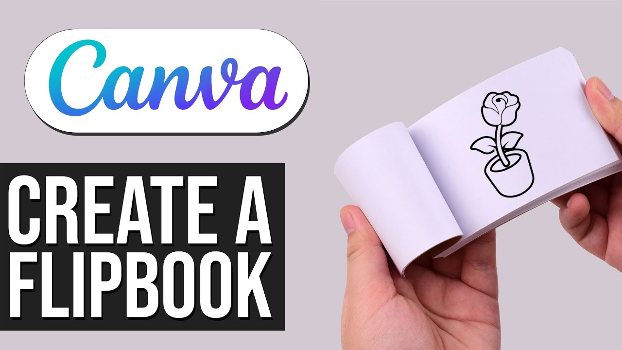 How To Create a Flipbook on canva (for Beginners) - YouTube