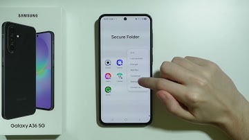 Samsung Galaxy A36 5G: How to Lock Secure Folder (Close Secure Folder)