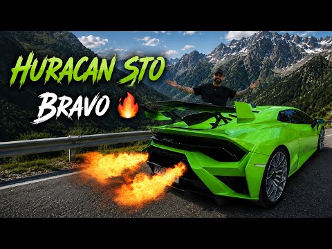 LAMBORGHINI HURACAN STO A MANDAR CHAMAS BRAVAS !!!