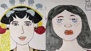 [✨makeup transformation ✨] Make up Pengantin Jawa💄| ASMR | paper art 🎨