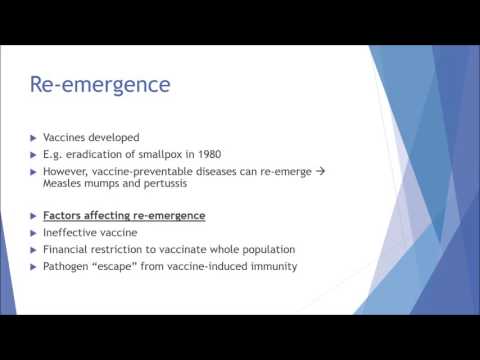 Microbiology - Emerging diseases