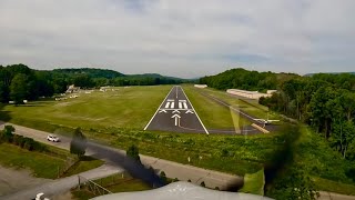 Flight to Blairstown New Jersey ...  Narrated ..