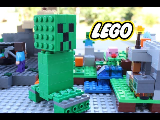 LEGO MOC Minecraft - Creeper Head by Ilyes_Origamist