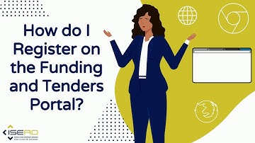 Funding and Tenders Portal Registration
