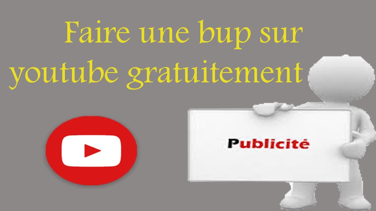Comment faire une publicité de votre chaine sur youtube gratuitement ...
