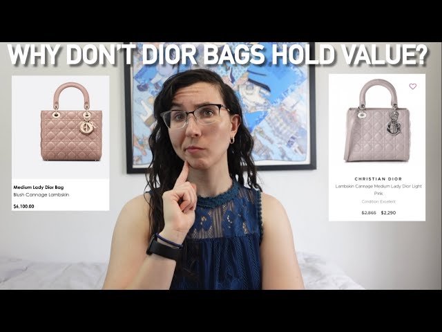 WHY DON'T DIOR BAGS HOLD VALUE? WILL THEY BE MAKING