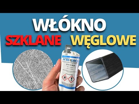 Klej do włókna węglowego SA 10-15 BLK video