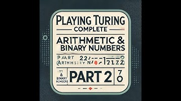 Designing a Computer Arithmetic & Logic Gates Turing Complete Part 2