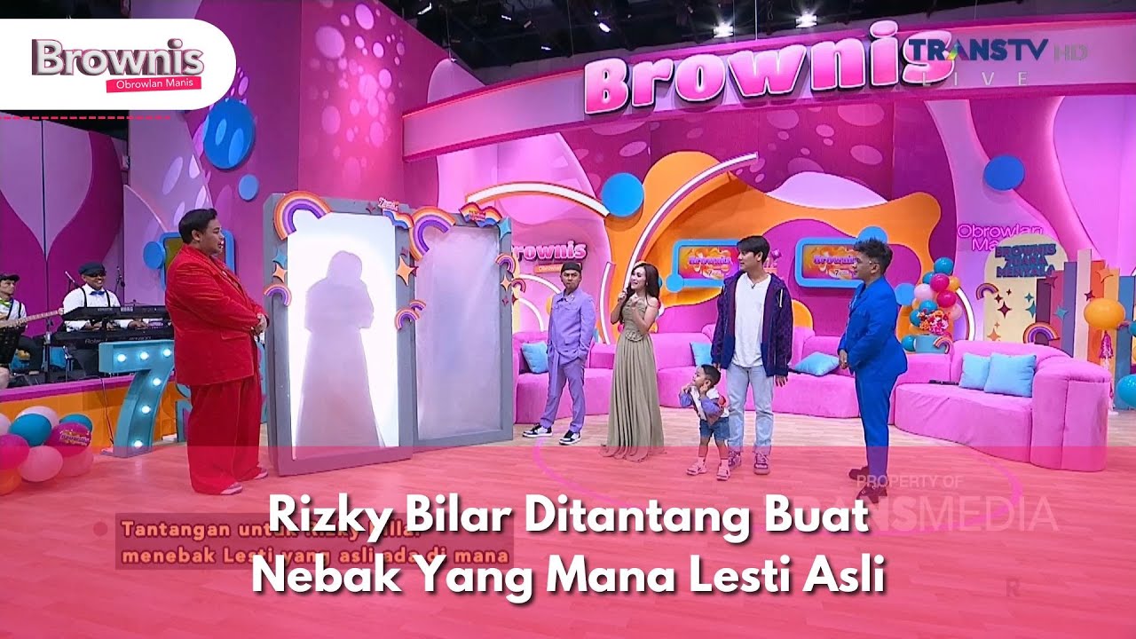 Rizky Bilar Ditantang Buat Nebak Yang Mana Lesti Asli - BROWNIS (11/11/24) P2