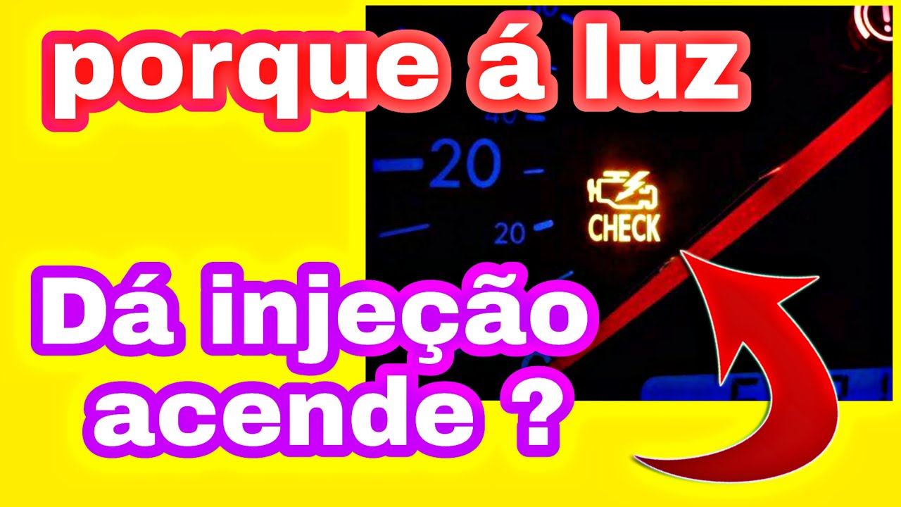Porque a luz da injeção acende aprenda a solucionar esse problema - YouTube
