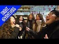 FINISH THE LYRICS (BTS) at the BT21 Store in NYC!! - KPOP IN PUBLIC