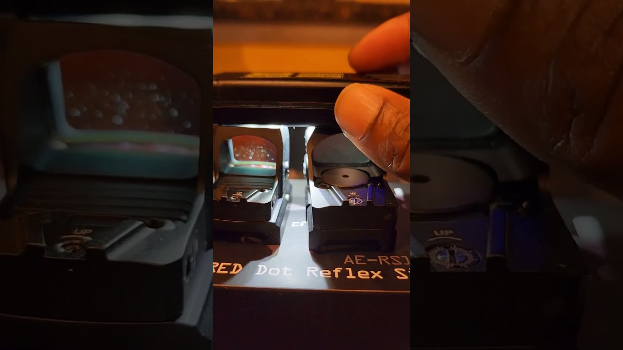  70 Solar Backup Red Dot Optic In Action