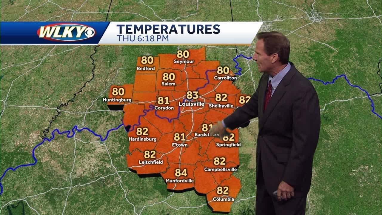 More warm and dry weather through the weekend - YouTube