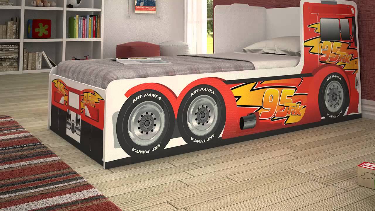 Cama Infantil Truck YouTube Quarto Hot Weels ~ Cama Infantil Truck YouTube