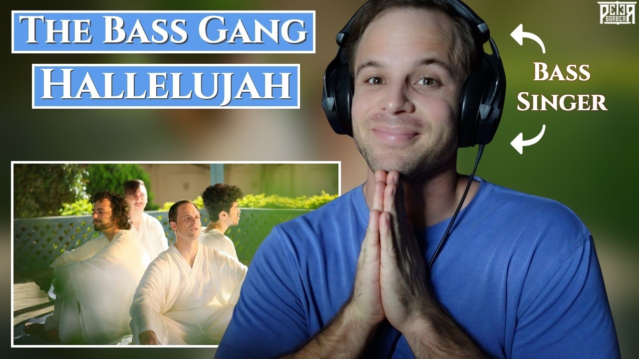 Breaking Down My Arrangement for The Bass Gang! Bass Singer ANALYSIS | Hallelujah