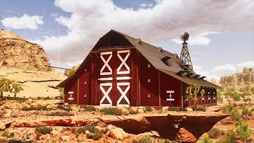 Big Dino Barn | Build Tutorial | ARK: Survival Ascended