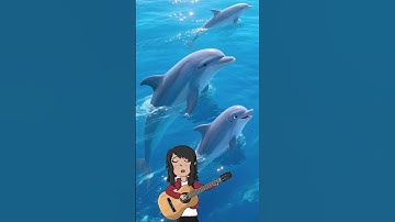 Dolphin Song – How Dolphins Sleep and Live #CatFacts #KidsSong #EducationalSong #LearnWithMusic