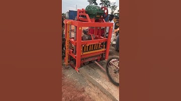 QTJ4-40 QT4-40 Cement Hollow Block Making Machine Concrete Brick Moulding Machine 5inch 6inch Block