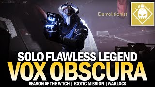 Solo Flawless Legend Vox Obscura (Dead Messenger Trait Upgrades) [Destiny 2]