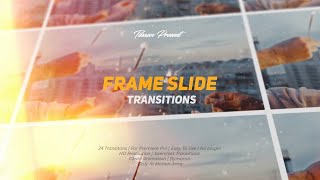 Frame Slide Transitions Premiere Pro Presets
