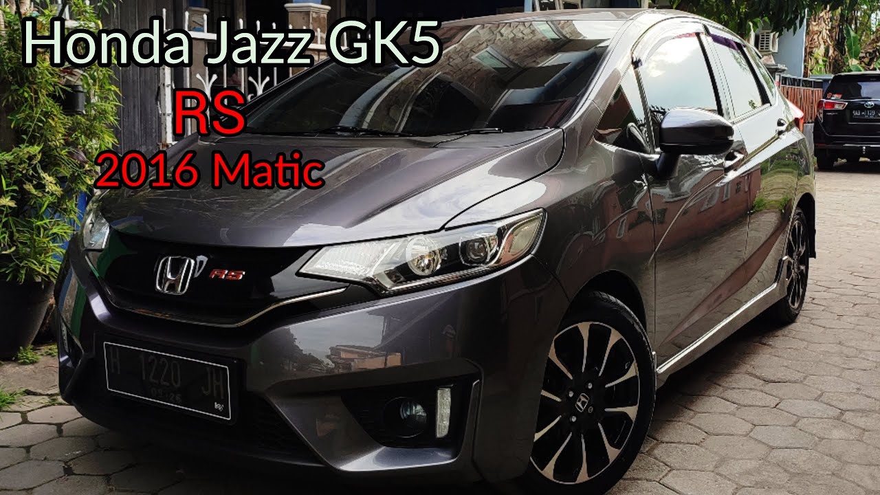 Intip Honda Jazz RS Matic tahun 2016