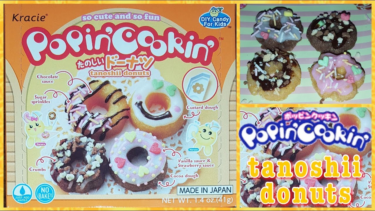 DIY Kracie Popin Cookin Tanoshii Donuts YouTube DIY Kracie Popin Cookin Tanoshii Donuts YouTube
