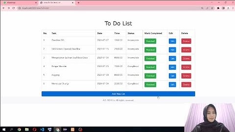 UAS Praktikum PBO | Presentasi Aplikasi Web | Gevira Zahra Shofa