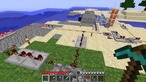 MInecraft Self Building Bridge Tutorial