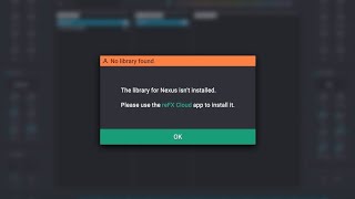 حل مشكله The Library for Nexus isn't installed Fix