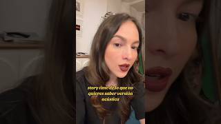 ¿Ya viste el video #loquenoquieressaber? Aquí el #storytime de la versión acústica #patycantu #music