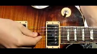 Slowmotion Guitar Strum And Vibrations